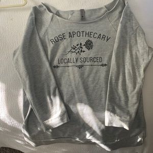 Rose Apothecary sweatshirt